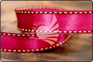 Wired Satin Ribbon_W829G - Wired Satin Ribbon (W829G)