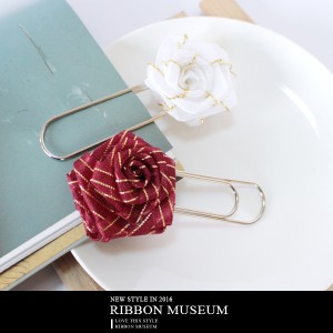 Ribbon Rose Memo Binder