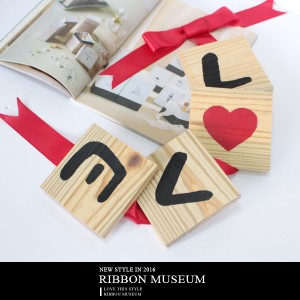 LOVE Wooden Ornaments