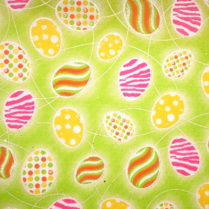 Easter Eggs Fabric