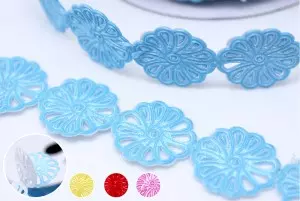 Peel and Stick Flower Ribbon - Peel and Stick Flower Ribbon