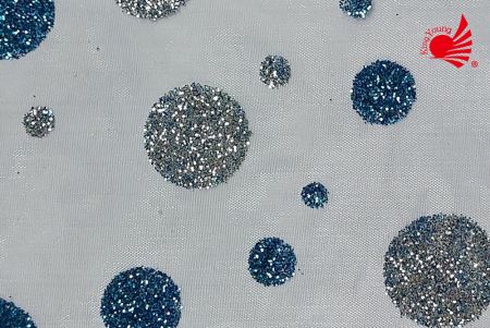 Glitter Dots with Sheer Cloth 20-2