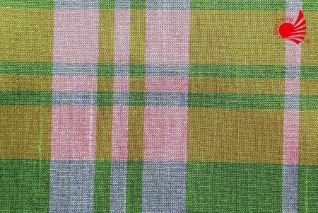Spring Tartan Cloth/green pink 24-2