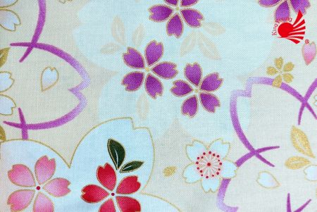 Taiwanese Hakka Simplify Flower Cloth 3-2