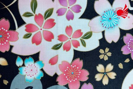 Taiwanese Hakka Simplify Flower Cloth 3-4