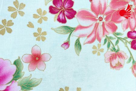 Ταϊβανέζικο Χάκκα Απλοποιημένο Λουλούδι Ύφασμα 3-6