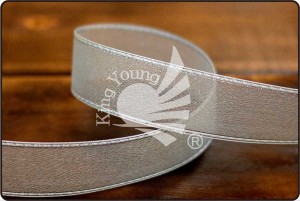 Szorstka organzowa przezroczysta wstążka - Szorstka organzowa przezroczysta wstążka