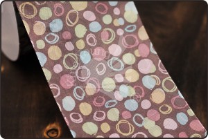 70mm szabálytalan pöttyök és körök nyomtatott szalag - 70mm szabálytalan pöttyök és körök nyomtatott szalag