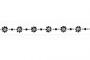 小花印刷緞帶 - 小花印刷緞帶 (PR2829)