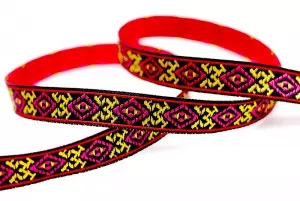 Nastro jacquard Totem/Folk - Nastro jacquard Totem/Folk