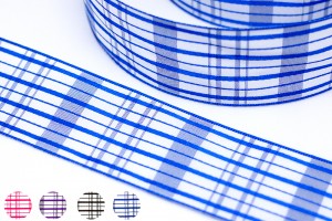 Wstążka w kratę_PFW198 - Wstążka w kratę(PFW198)