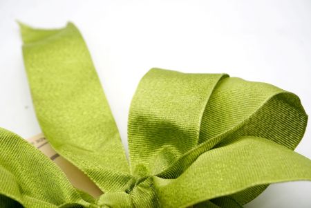 Sparkly Green Grosgrain 6 Loops with Knot Ribbon Bow_BW638-W916-2