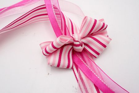 Розовая стильная лента