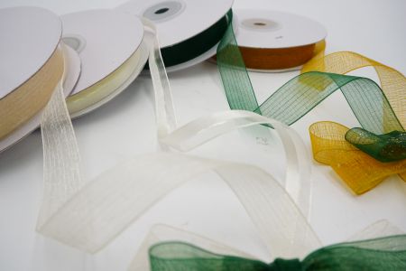 Conjunto de cintas transparentes en colores tierra