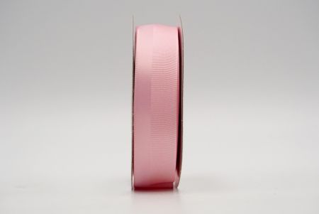 Nastro di raso a coste rosa fumo con design_K1188-150