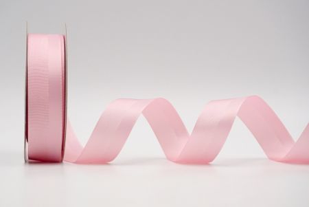 Füstös rózsaszín bordázott szatén design szalag_ K1188-150