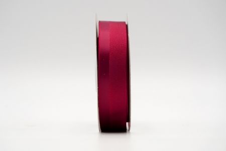 Ленточка с ребристым атласным дизайном, цвет - бордовый, артикул - K1188-305