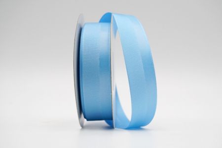 Світло-блакитна смокінгова стрічка з ребристими сатиновими дизайном_K1188-319
