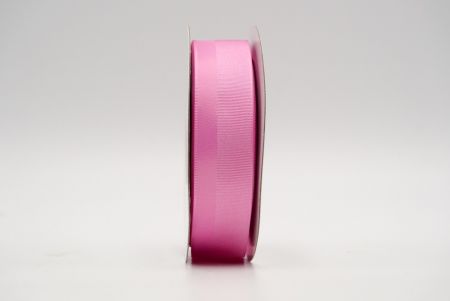 Ленточка с ребристым атласным дизайном, цвет - ярко-розовый, артикул - K1188-501