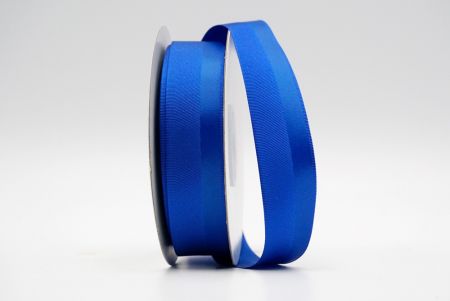 Kék bordázott szatén design szalag_K1188-A14