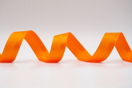 Narancssárga bordázott szatén design szalag_ K1188-A20