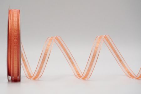 Дымчато-розовая прозрачная лента с дизайном Twinkle_K1293-219
