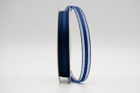 Cinta de diseño transparente con destellos azul marino_K1293-370