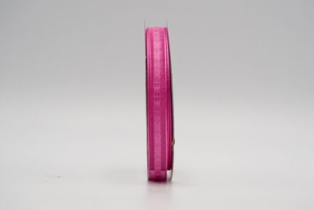 Κορδέλα Με Λάμψη Σε Χρώμα Ροζ Και Διάφανο Σχέδιο_K1293-501
