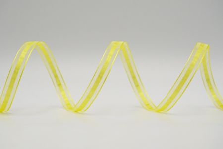 पीला ट्विंकल छादर डिज़ाइन रिबन_K1293-A12