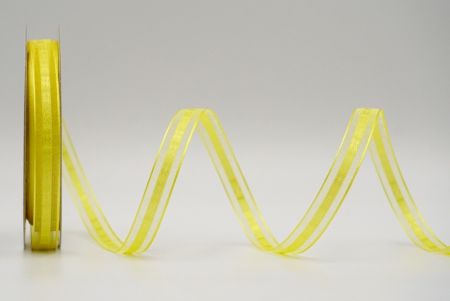 पीला ट्विंकल छादर डिज़ाइन रिबन_K1293-A12