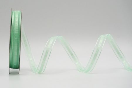 टिफ़नी हरी चमकदार डिज़ाइन रिबन_K1293-A18