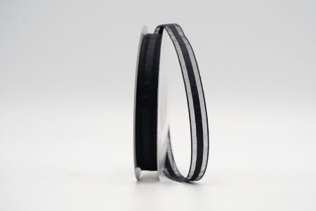Black Twinkle Sheer Design Ribbon_K1293-A31