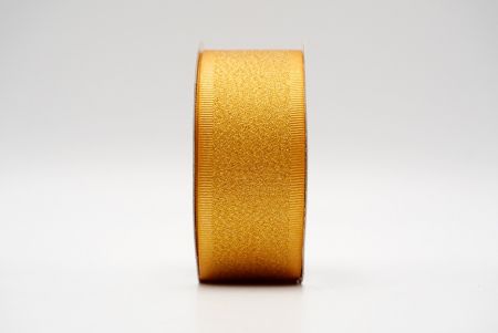 Fita de borda de gorgorão laranja com glitter metálico_K1599-157C