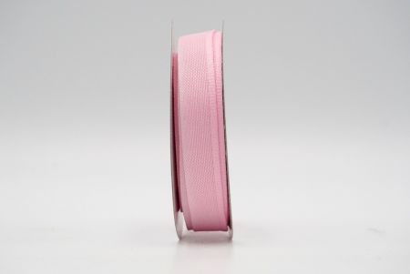Светло-розовая тонкая ребристая подкладочная лента Grosgrain_K1729-8