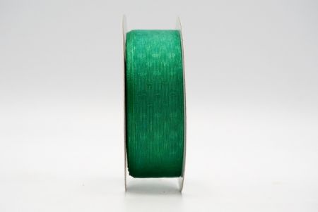 Cinta verde con diseño de lunares transparentes_K304-16-5932