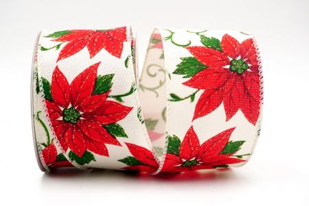 Christmas wired ribbon with no moq