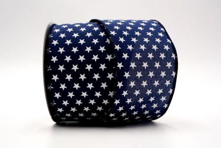 All Stars Align_thick fabric_navy small stars