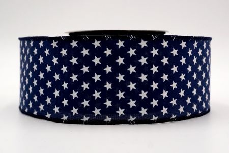 All Stars Align_thick fabric_navy small stars