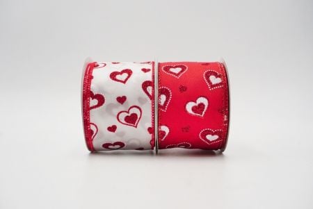 Nastro a triplo cuore - Fiocchi d'amore a forma di cuore per San Valentino