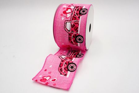 PINK TRUCK OF LOVES RIBBON