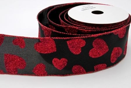 Black/red coolest love ribbons
