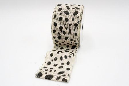 Kunstburlap-Leopardenmusterband-elfenbein