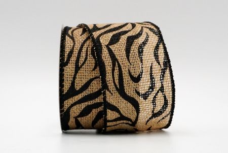 модна стрічка з зебровим тваринним принтом
