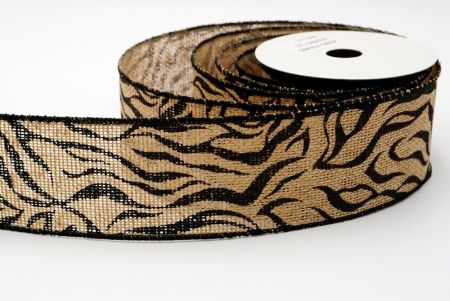cinta de moda con estampado de animal de cebra