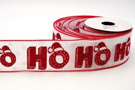 HO HO HO & Xmas Hat Ribbon