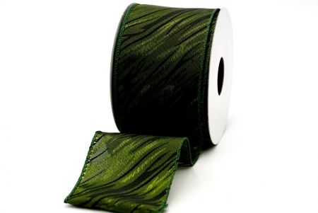 grünes Holzmusterband