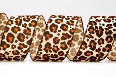 Ruban à imprimé léopard en velours/paillettes_KF6595-13-53