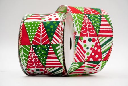 Christmas Color Design Collage Ribbon_KF6995GN-1