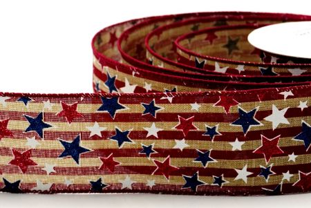 Κορδέλα με αστέρια και ρίγες για την Ημέρα της Ανεξαρτησίας των ΗΠΑ - KF7023