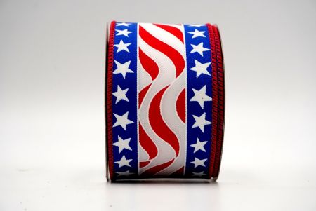 Celebration stars of US nation day ribbon_KF7026